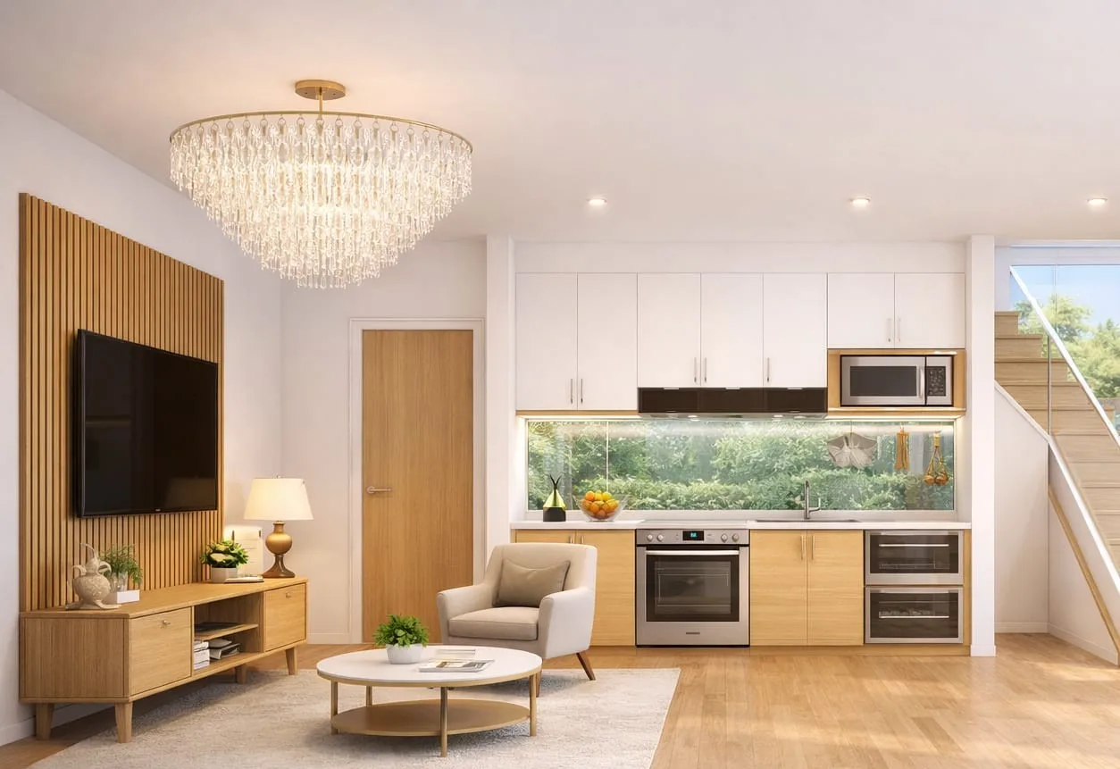 interior bernuansa modern dan elegant malang